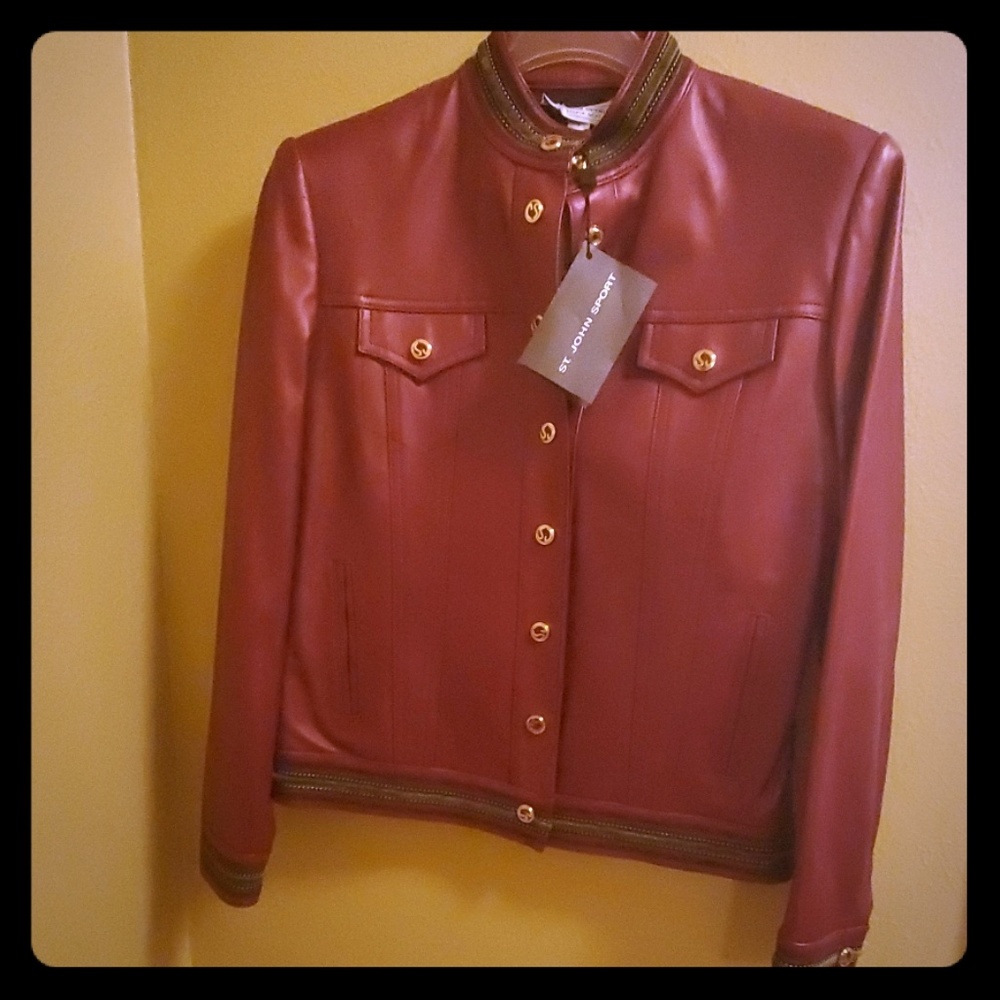 Leather jacket